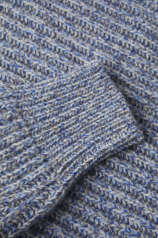 Kirk Light Blue Merino Wool Sweater