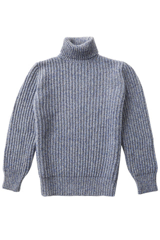 Kirk Light Blue Merino Wool Sweater