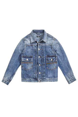 Neil Blue Medium Wash Jacket