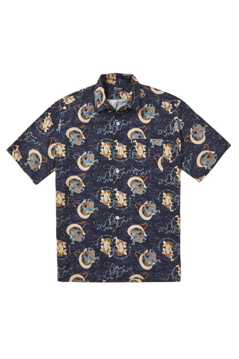 Ramon Blue Japanese Cotton Shirt - Barbanera